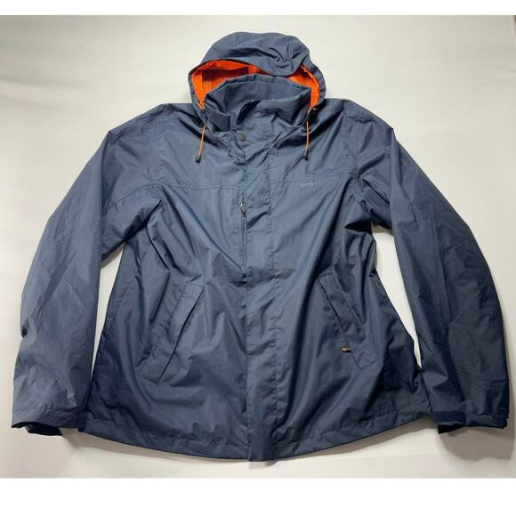 Orvis Other - Orvis Men's Navy Blue Hooded Windbreaker Jacket - Size XL